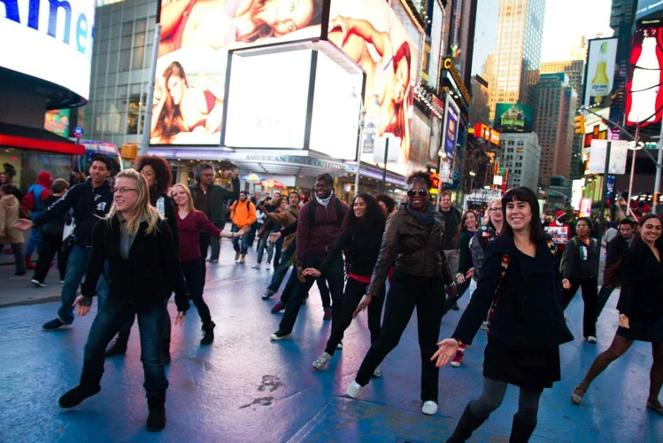 3. Überraschender Flashmob