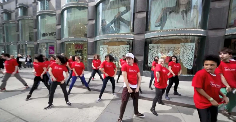 6. Showeinlage: Flashmob