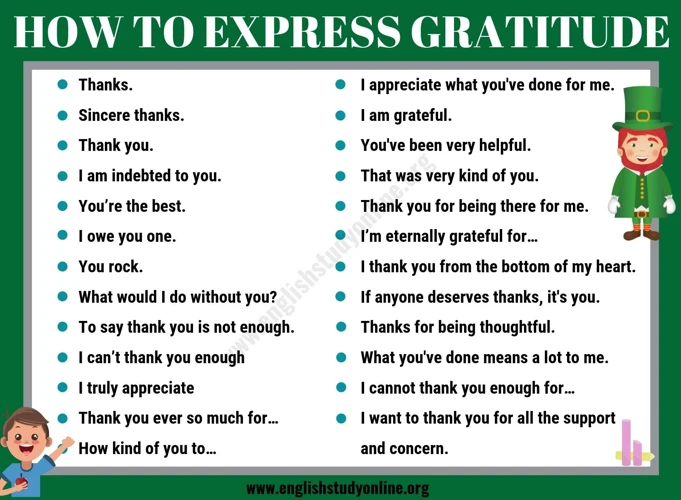 Wie Man Dankbarkeit Ausdrückt