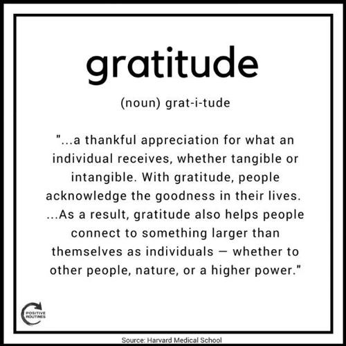 Die Bedeutung Der Dankbarkeit